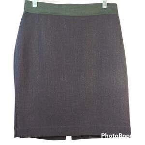 Express Purple Knit Stretch Pencil Skirt Size 10